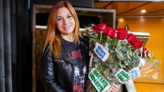 Leire Martínez fue una de las 'víctimas' de la 'Gala Inocente', que celebró su 30º aniversario.