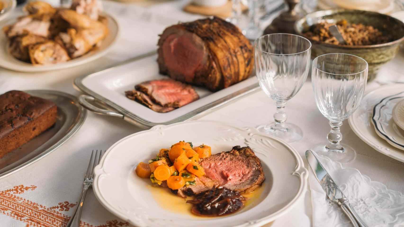 El roastbeef con salsa cumberland de Supernormal.