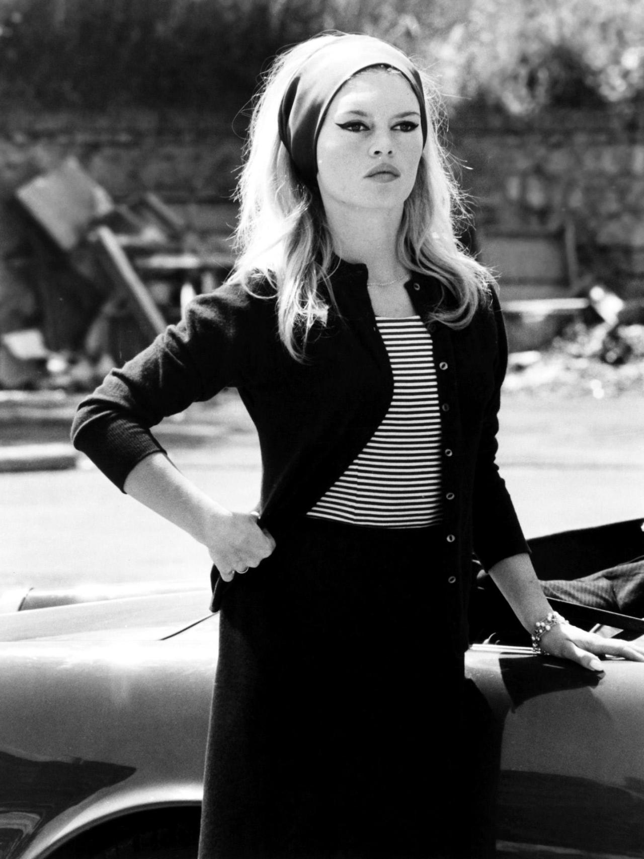 Brigitte Bardot en 1963, un año después de divorciarse de Jacques Charrier.