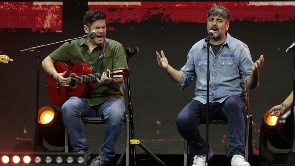 Estopa en un concierto en Tenerife en 2024.