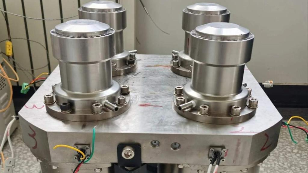 El prototipo de bomba de calor termoacústica.