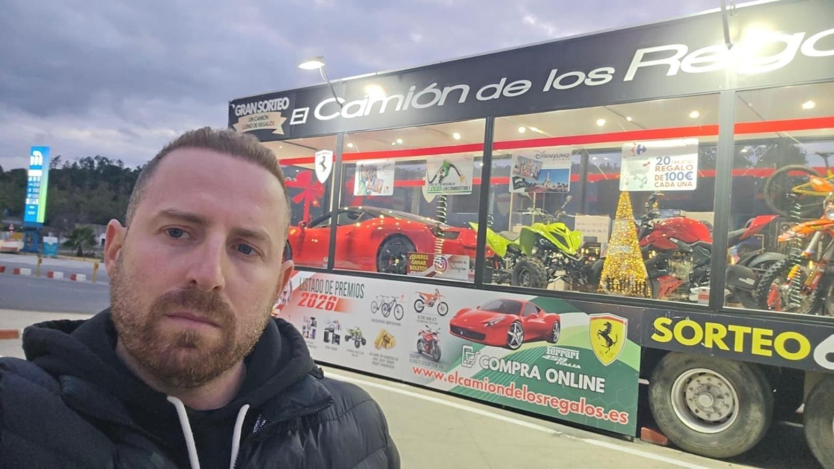 David Pérez Nieto, el empresario de Badajoz al que han robado esta madrugada.