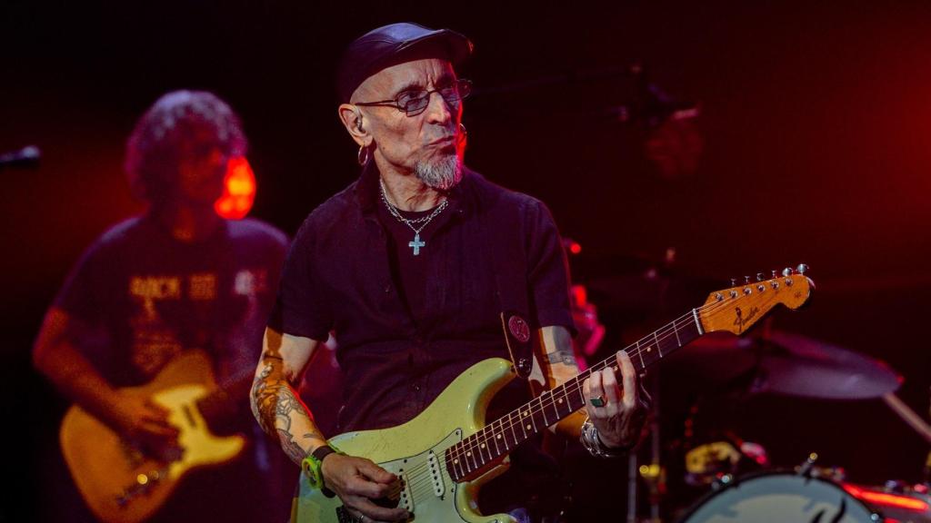 El grupo musical Fito & Fitipaldis durante su concierto en el Movistar Arena, a 29 de diciembre de 2025, en Madrid (España).