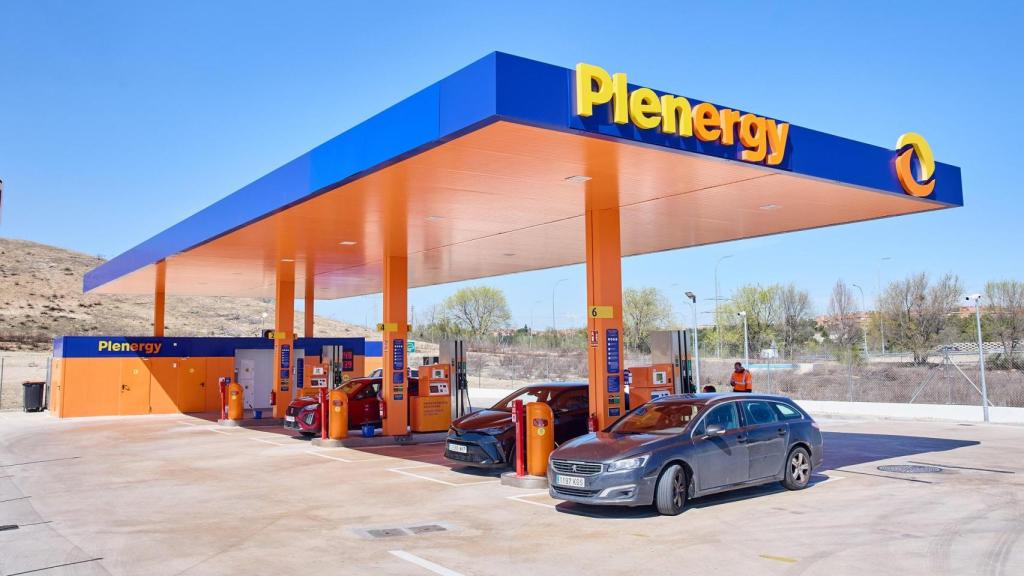 Una gasolinera de Plenergy.