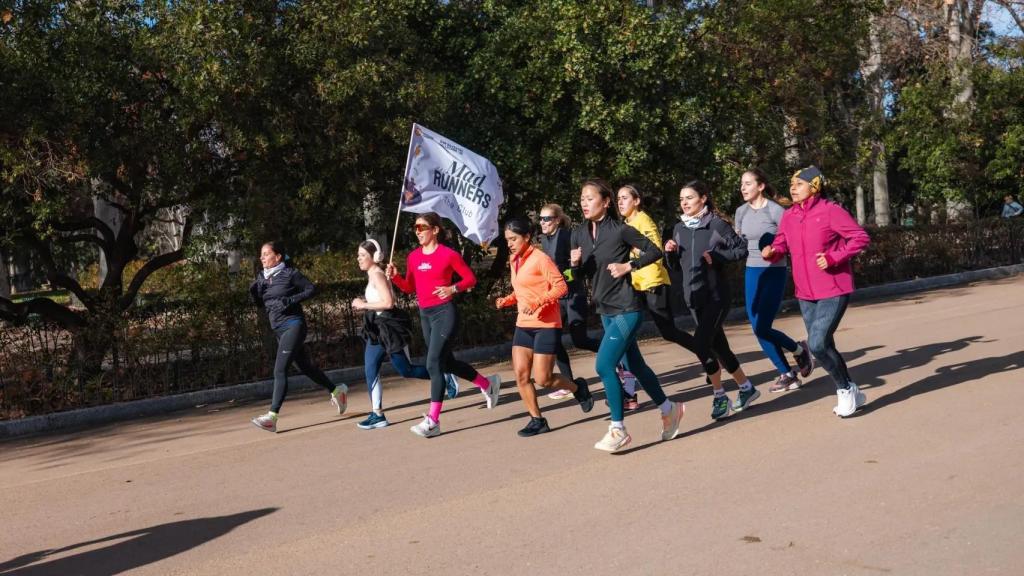 Parte del equipo de Magas durante el entrenamiento presencial del sábado.