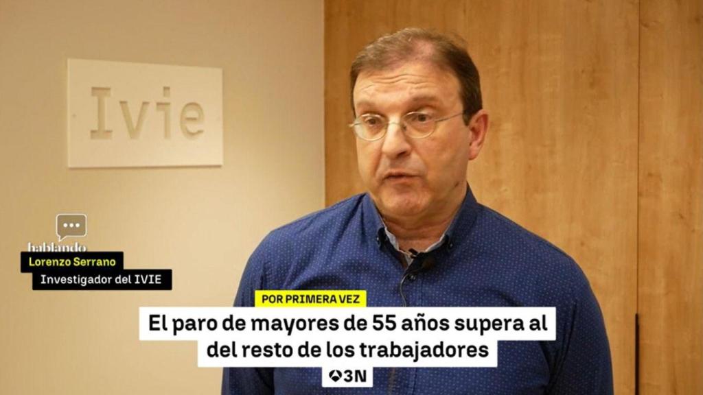 Lorenzo Serrano, investigador del Ivie.