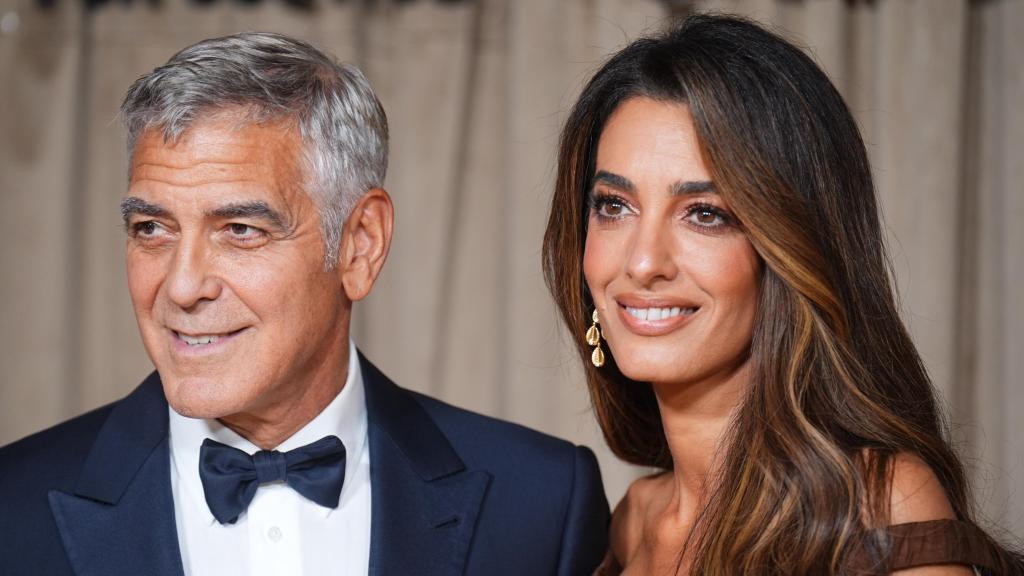 George y Amal Clooney en una fotografía de archivo.