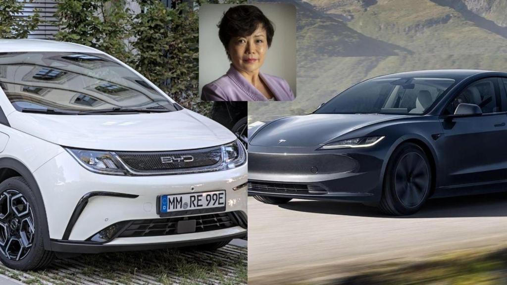 BYD triplica sus matriculaciones en la UE y Tesla sufre fuerte caída