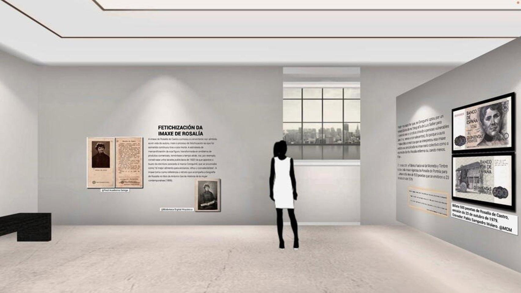 Detalle del recorrido virtual por el Museo.