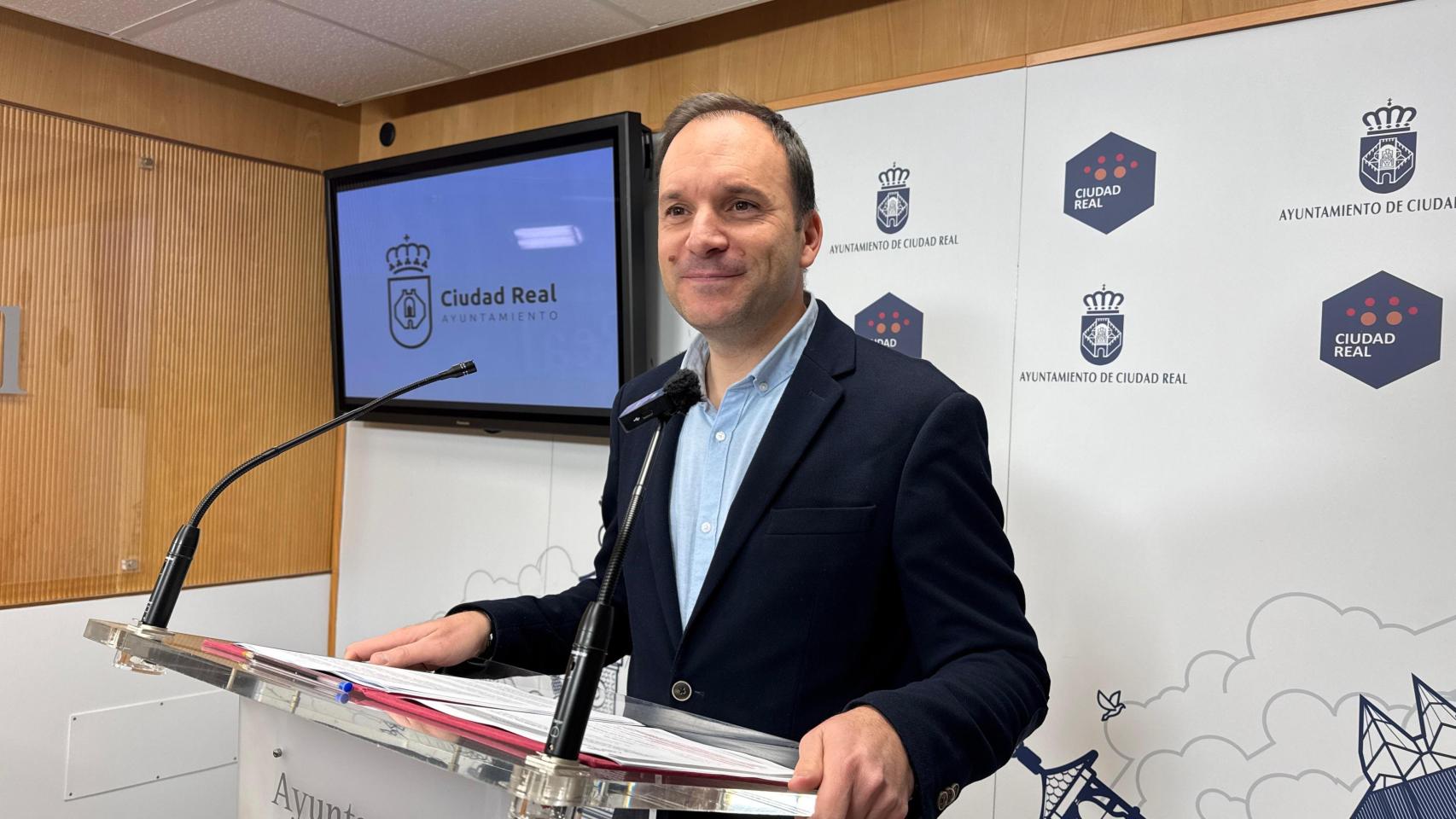 Guillermo Arroyo es el portavoz del equipo de Gobierno de Ciudad Real.