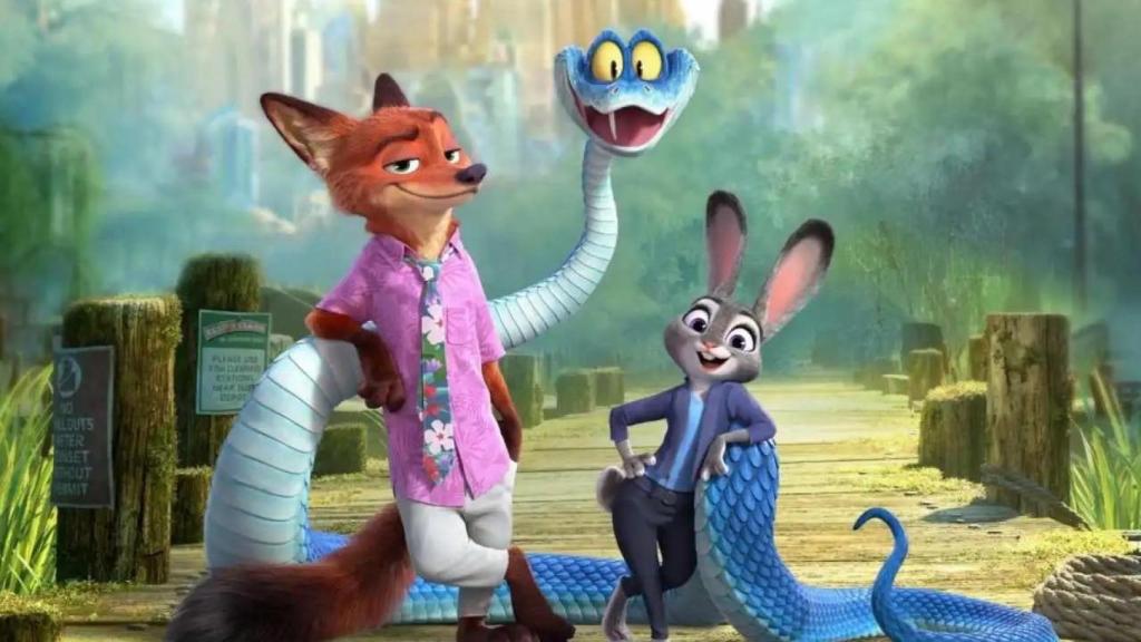 Imagen promocional de la película de animación 'Zootrópolis 2'.