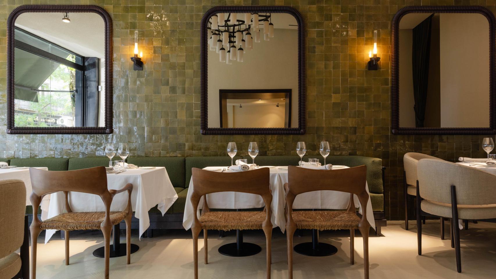 El interior del restaurante Qorte.