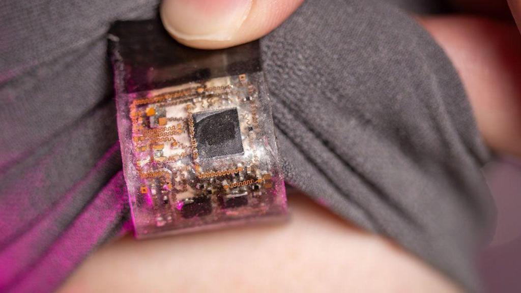 Parche en brazalete para controlar máquinas con gestos.