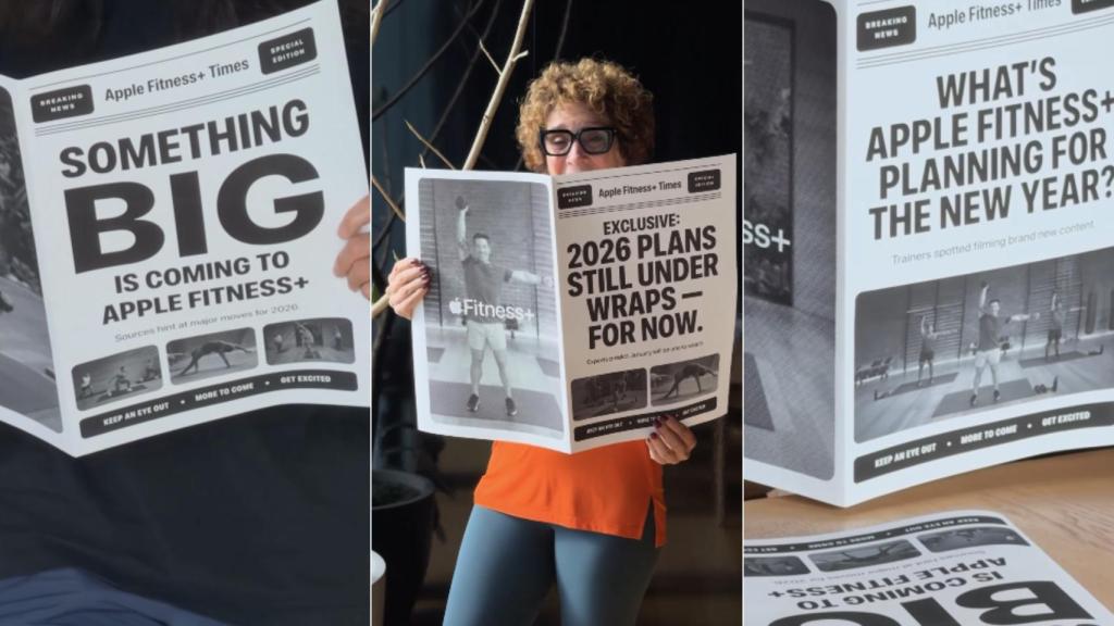 Anuncio de novedades en Apple Fitness+