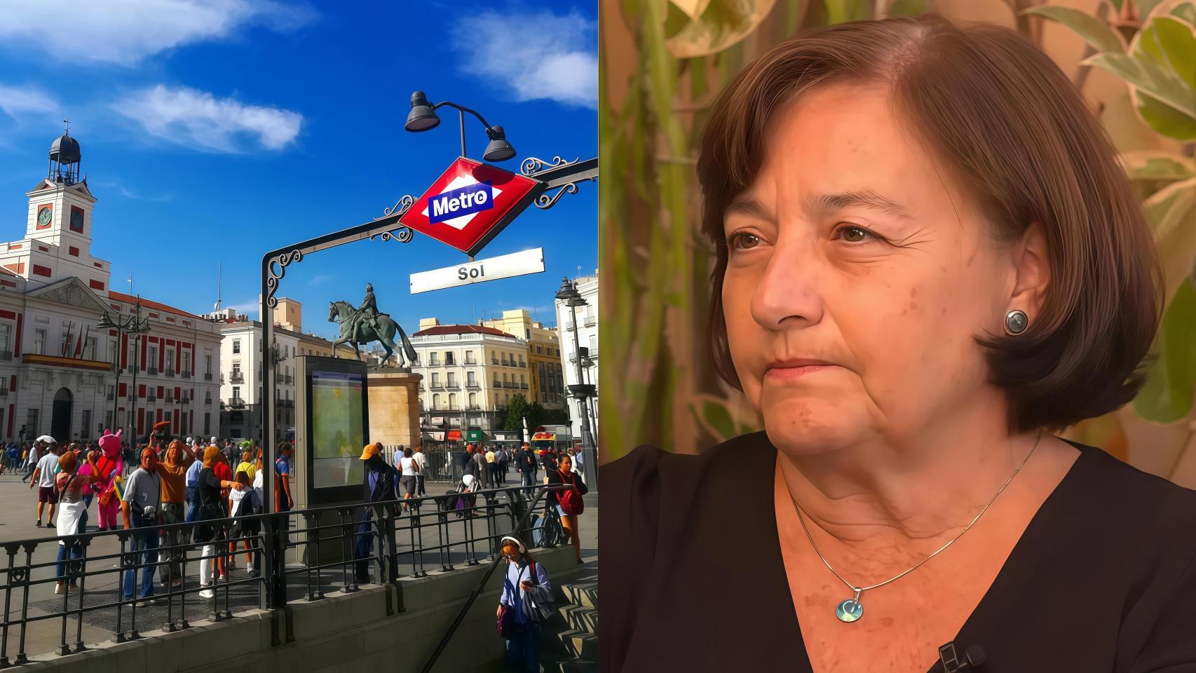 Mercedes Arnalte, propietaria en el centro de Madrid