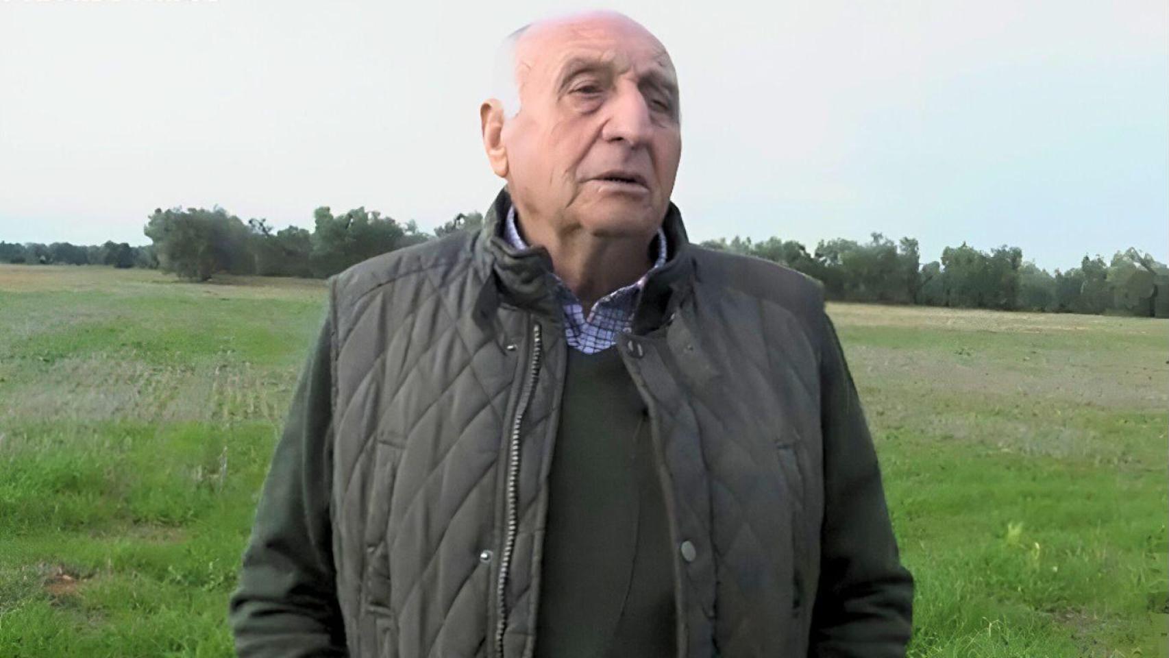 José Portillo, agricultor en Carmona, Sevilla.
