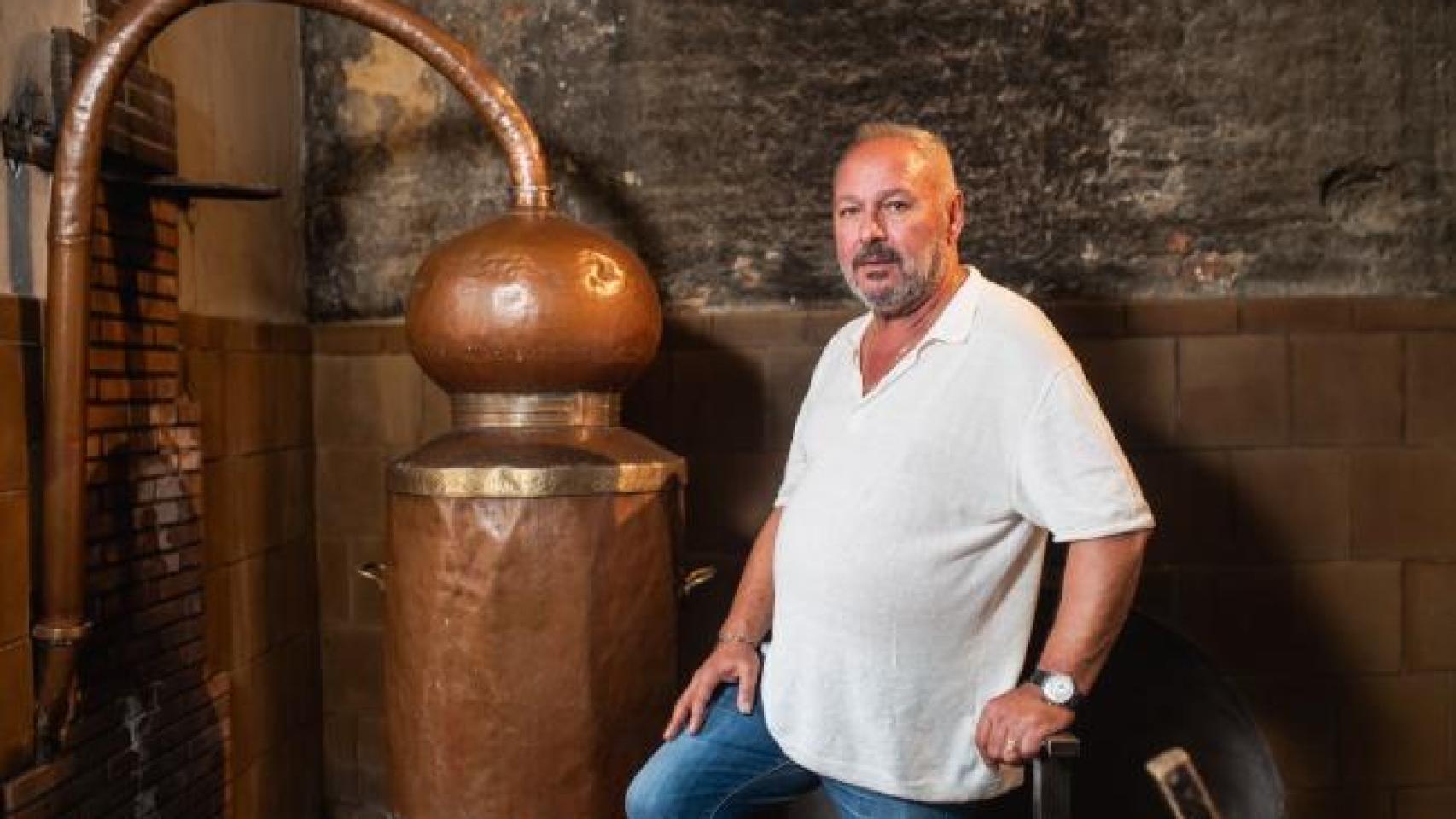 El empresario de Carmona José Antonio Rodríguez, creador de la ginebra Puerto de Indias.