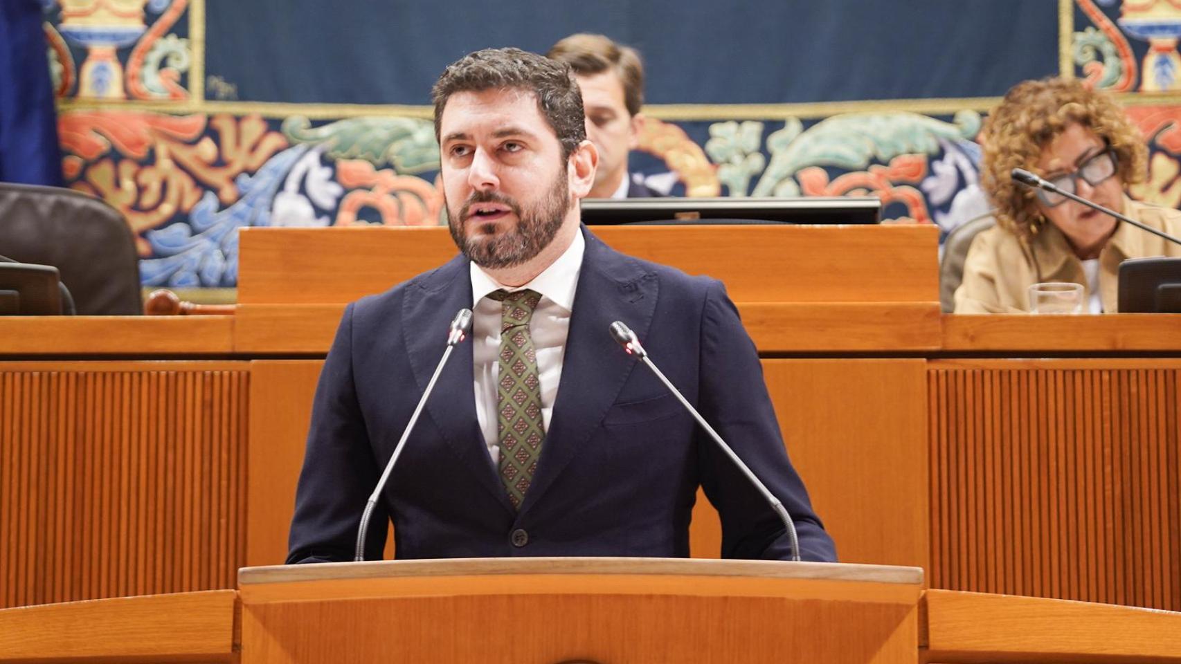 Alejandro Nolasco, en las Cortes de Aragón