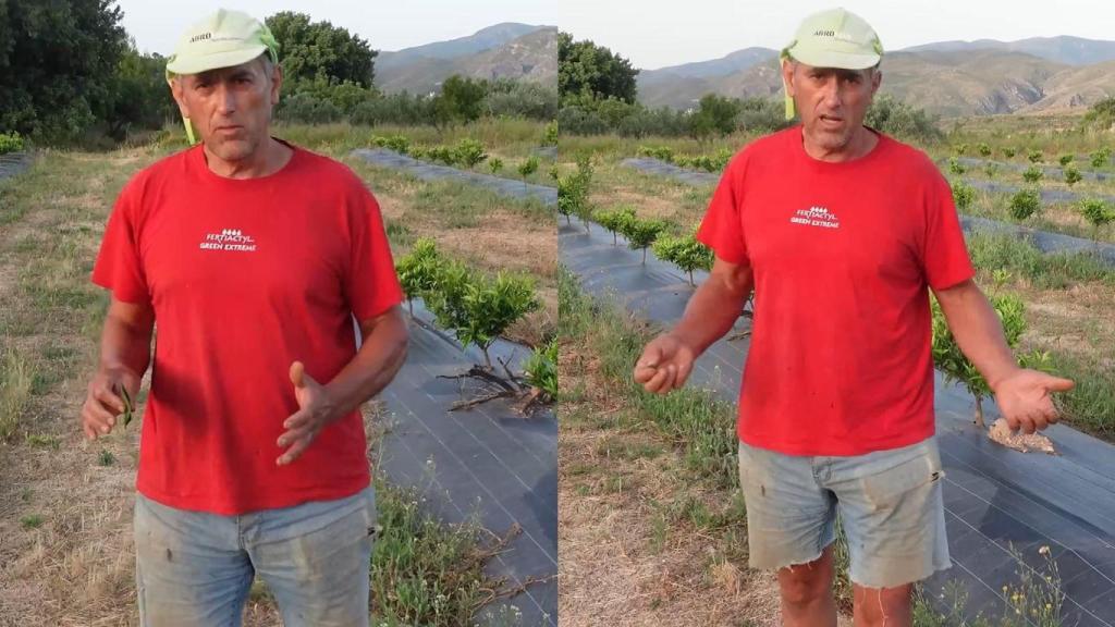 Juan Manuel Martínez, agricultor.