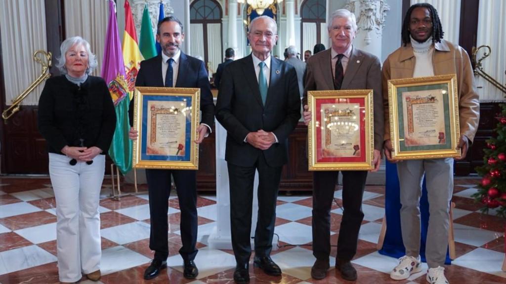 Nombramiento de los representantes de los Reyes Magos 2026 de Málaga.