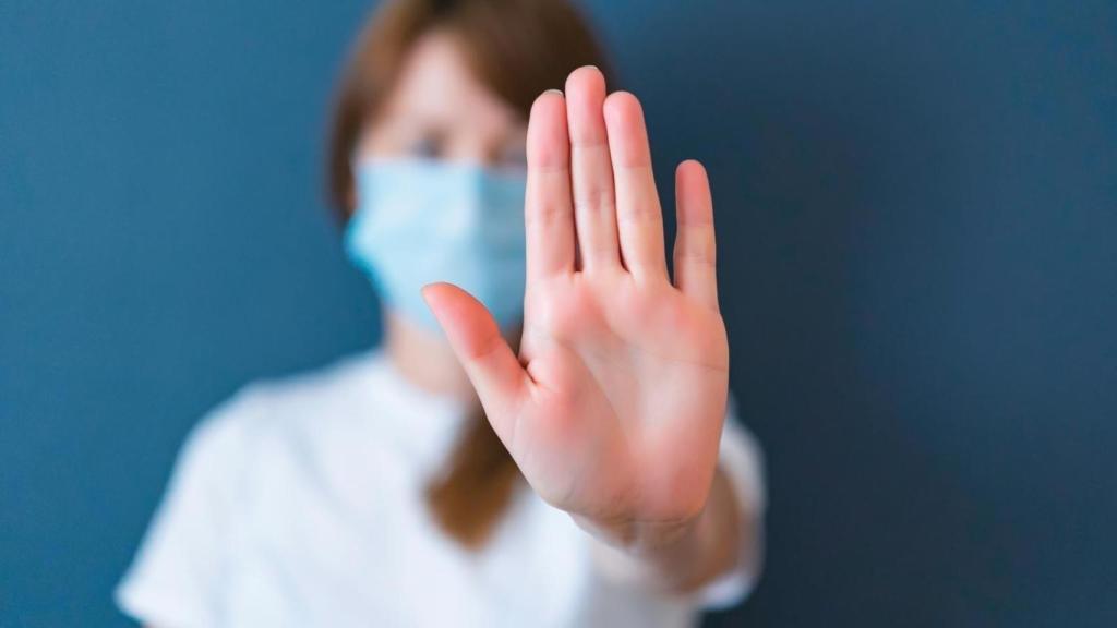 Imagen de una campaña de tolerancia cero a las agresiones a sanitarios.