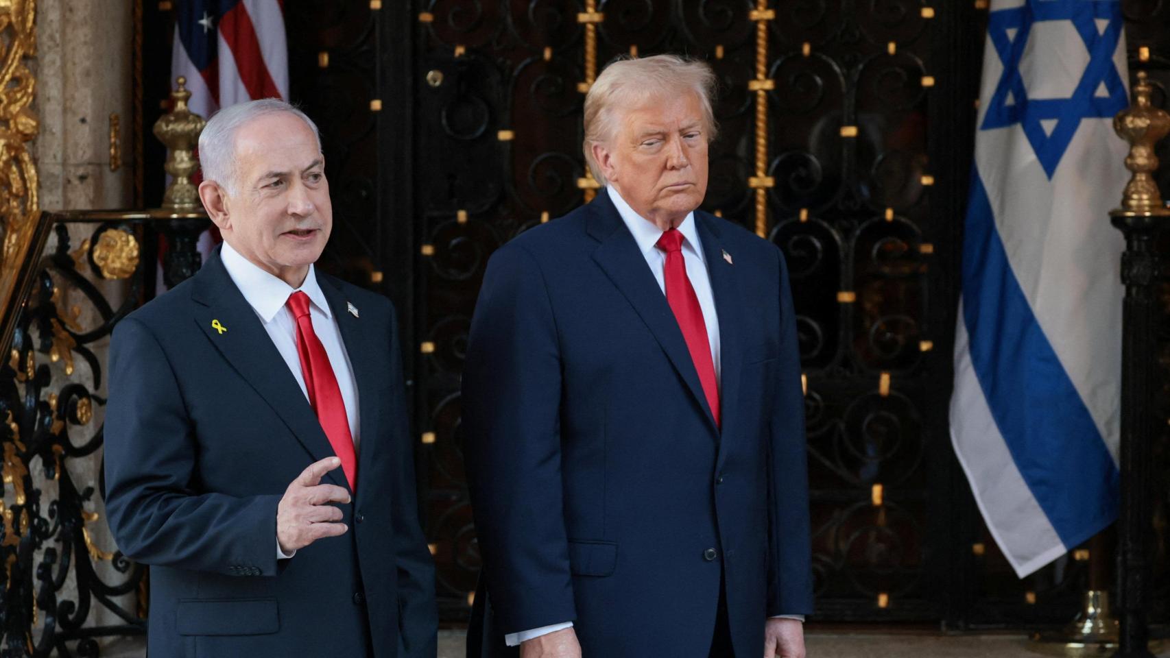 Netanyahu visita a Trump en su resort de Mar-a-Lago.