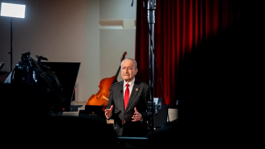 Francisco De la Torre en su mensaje de Fin de Año.