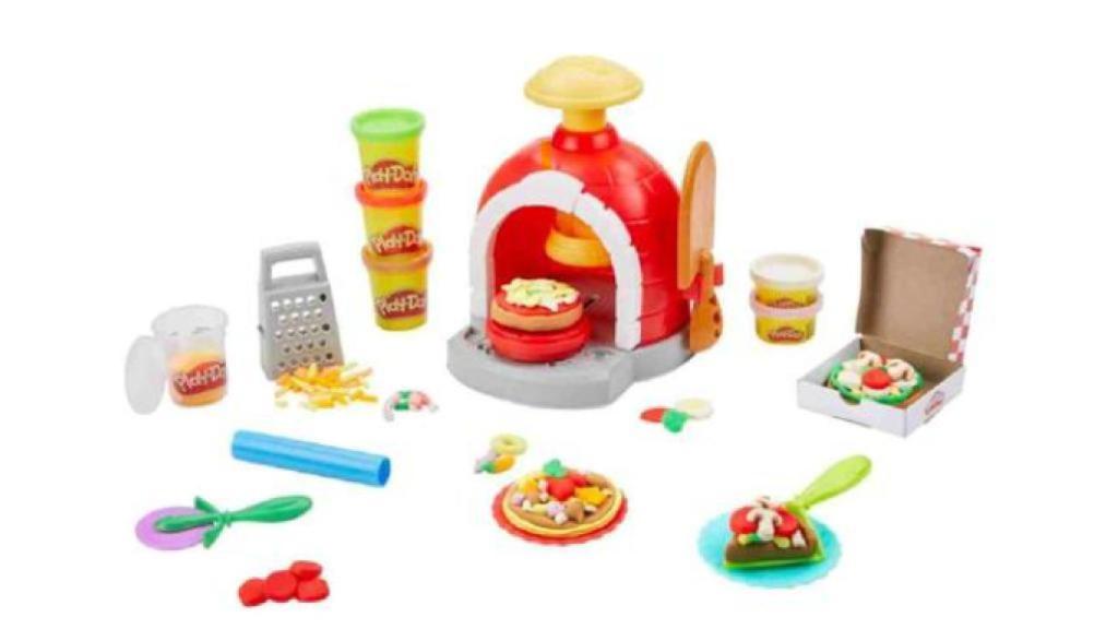 Una pizza de Play-Doh.