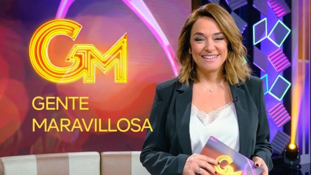 Toñi Moreno presenta 'Gente maravillosa'.