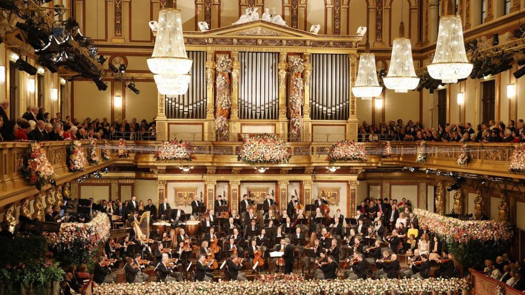 Concierto de Año Nuevo de la Filarmónica de Viena en una imagen de archivo.