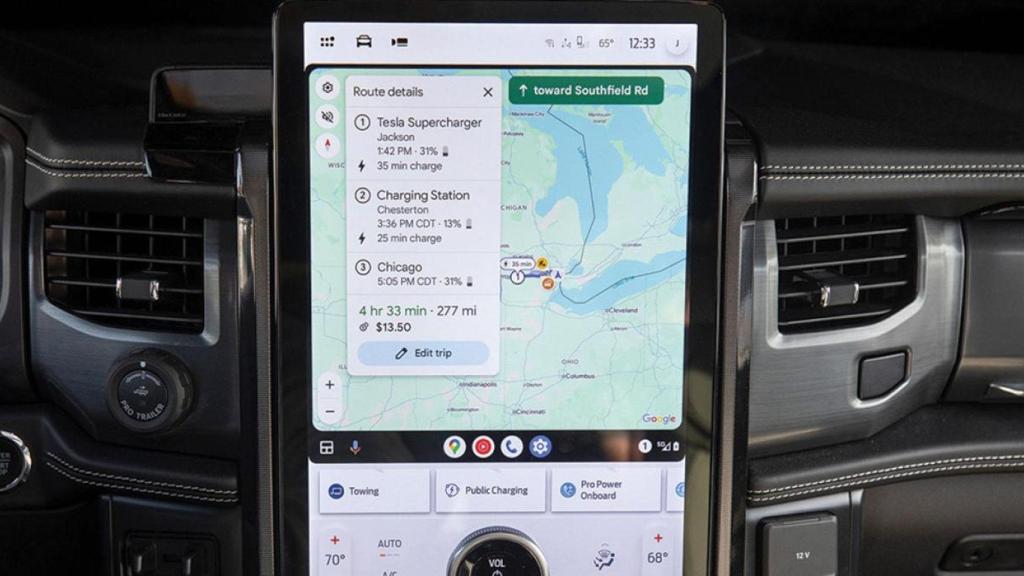 Android Auto en un coche de Ford