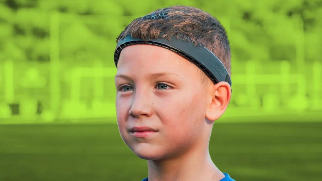 Un niño con la cinta de Proteckthor.