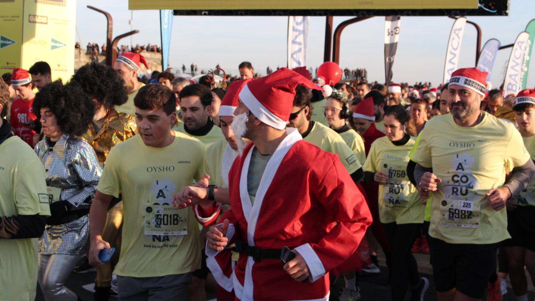 San Silvestre 2025 en A Coruña