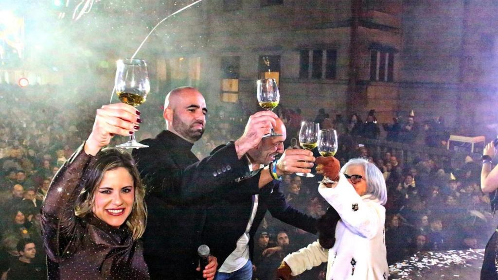 Prefín de Año en O Porriño, a diciembre de 2025.