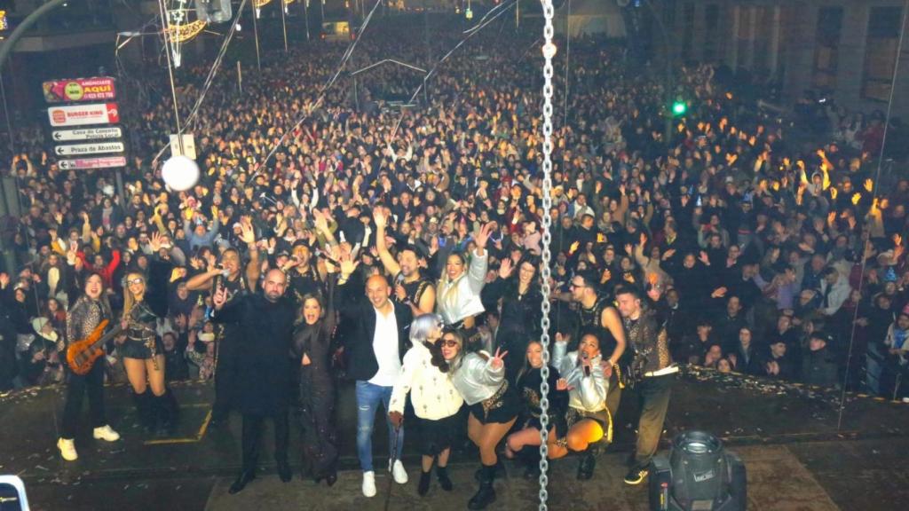 Prefín de Año en O Porriño, a diciembre de 2025.