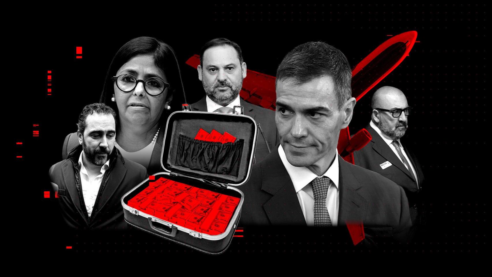 Venezuela y Dominicana, los agujeros negros de Sánchez: del auxilio a Maduro a los vuelos del Falcon a Santo Domingo