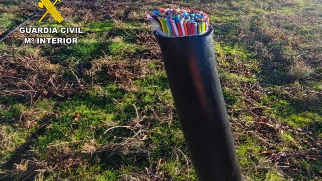 Robo de cableado telefónico