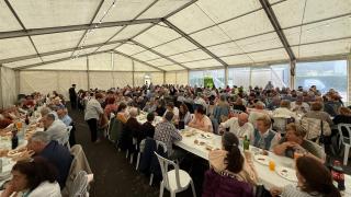 Fiesta del Roscón de Lañas en Arteixo.