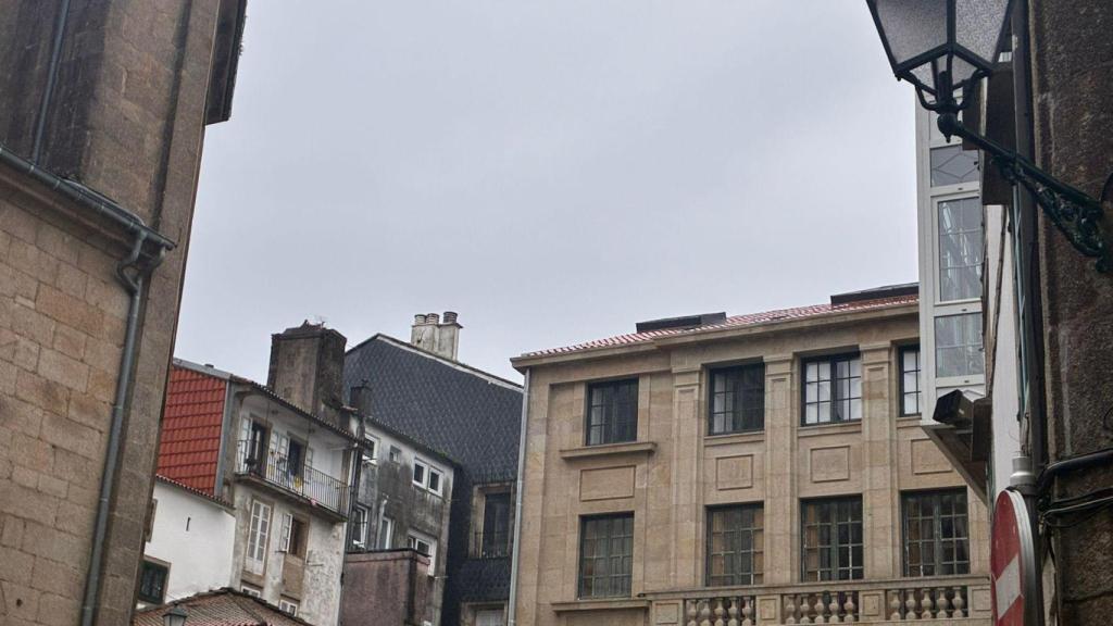 Santiago de Compostela inicia el primer viernes del año con lluvias y temperaturas en ascenso