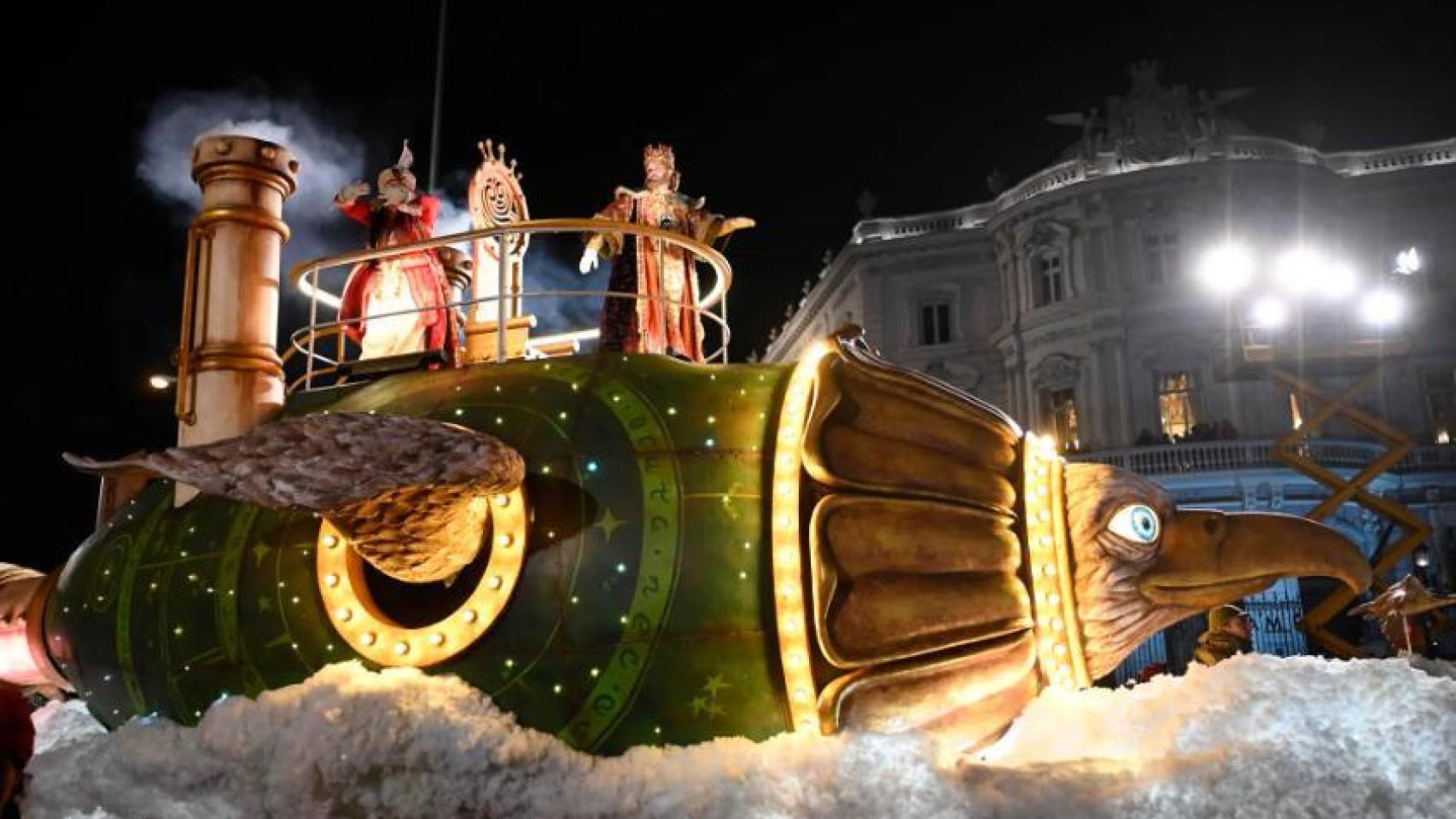 Calgata de Reyes en Madrid.