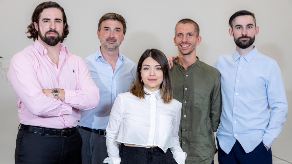 Equipo fundador de la startup española Legit.Health.