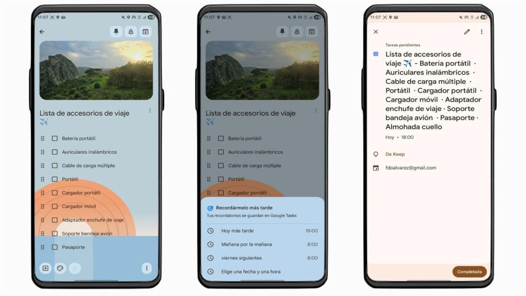 LIsta de Keep a Recordatorios