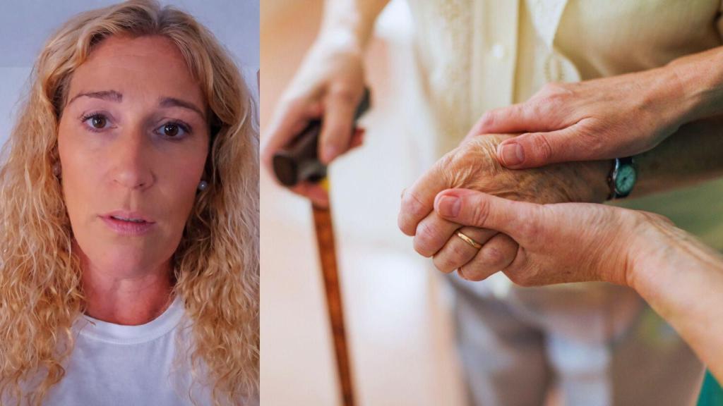 María Adame, auxiliar de ayuda a domicilio.
