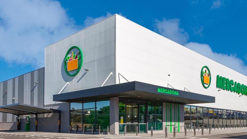 Fachada de Mercadona.