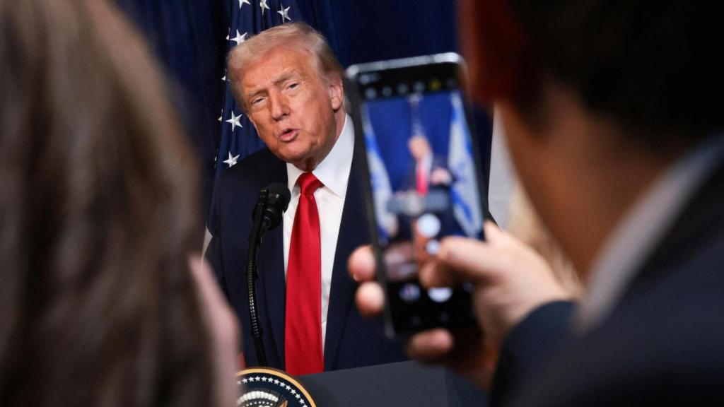 Donald Trump durante una rueda de prensa en la Casa Blanca el pasado 29 de diciembre.