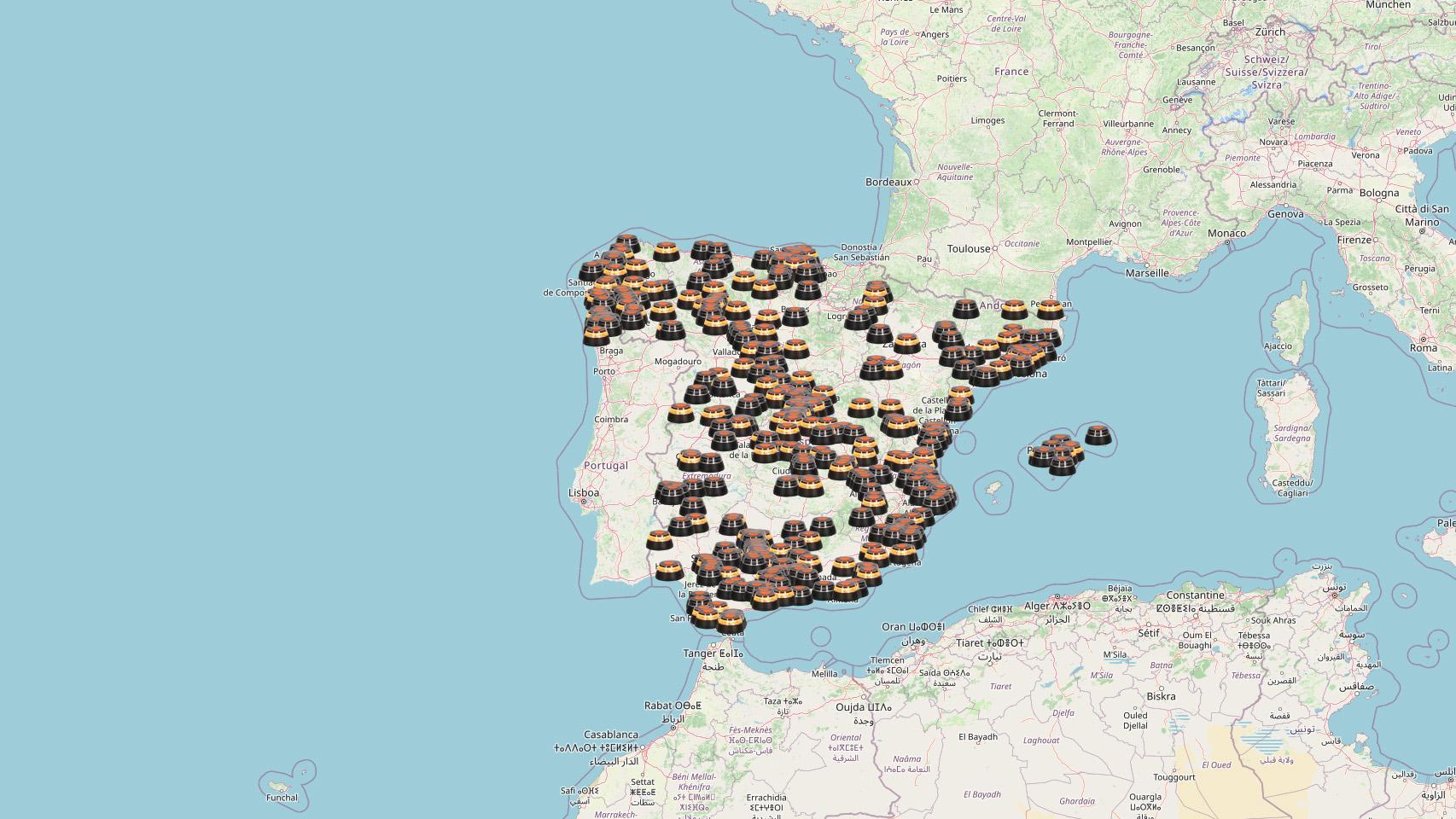 Mapa de Balizas V16.