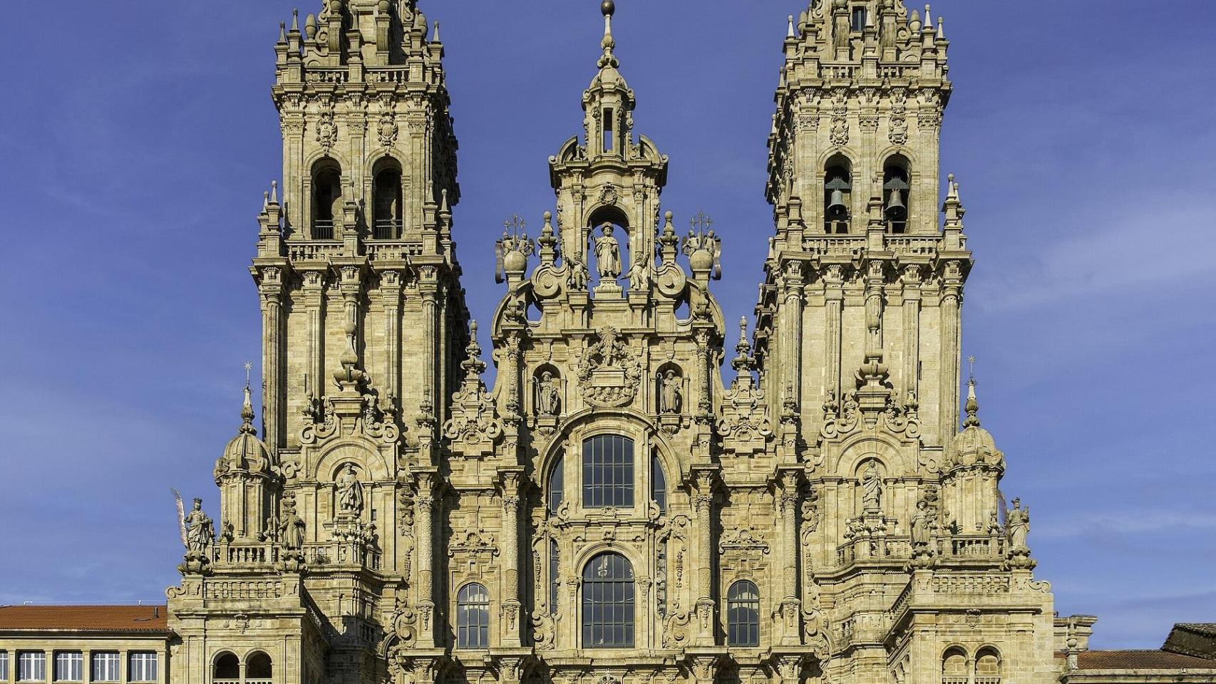 Fachada del Obradorio de la catedral de Santiago. https://es.wikipedia.org