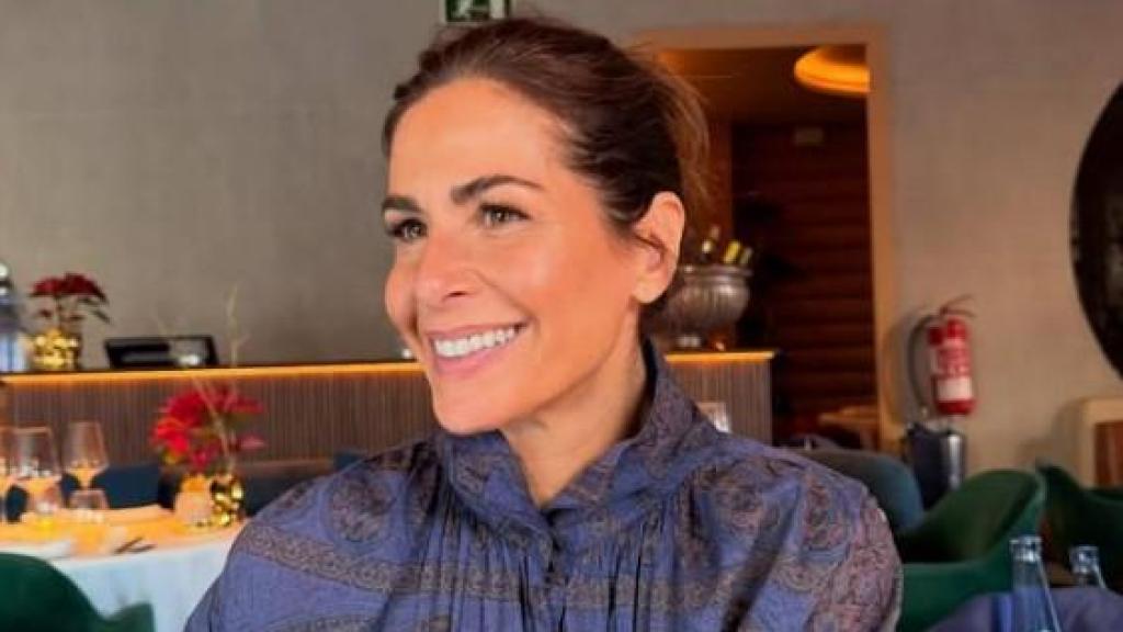 Nuria Roca en Navidad.