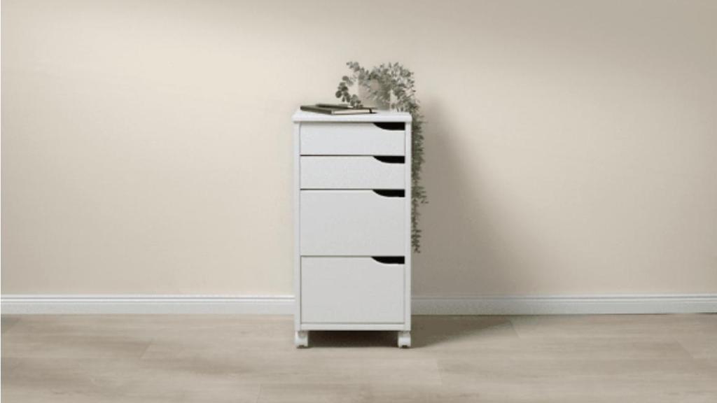 Cajonera con ruedas.