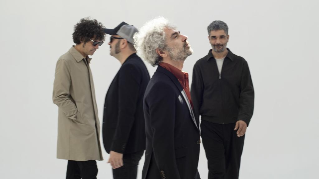 César Verdú, Luis Rodríguez, Abraham Boba y Edu Baos, miembros de León Benavente. Foto: Noemí Elías.